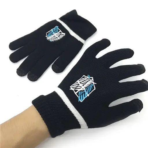 Перчатки с символом лого Атака титанов Attack on Titan (АТ 05.07) - фото 4