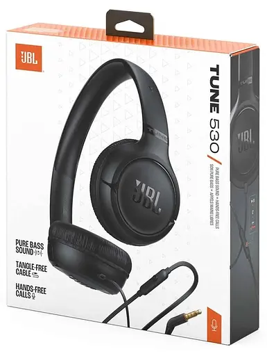 Гарнитура JBL TUNE 530 Black (JBLT530BLK) - фото 9