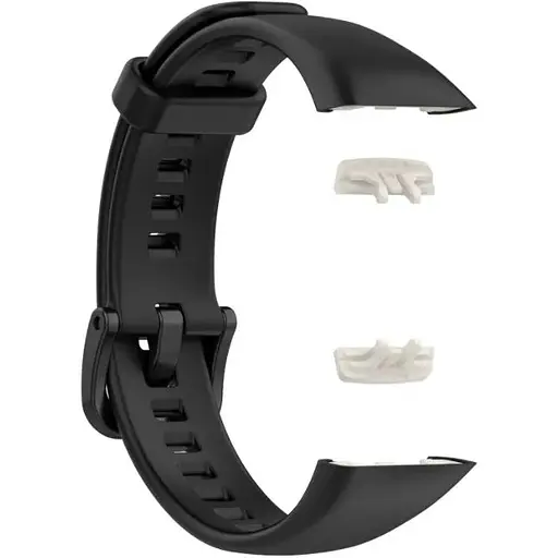 Ремінець DK CDK Silicone Sport Band Classic для Huawei Band 6 (011342) (black) - фото 6