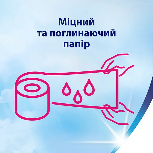 Уцінка. Туалетний папір Zewa Deluxe тришаровий 32 рулони білий - фото 5