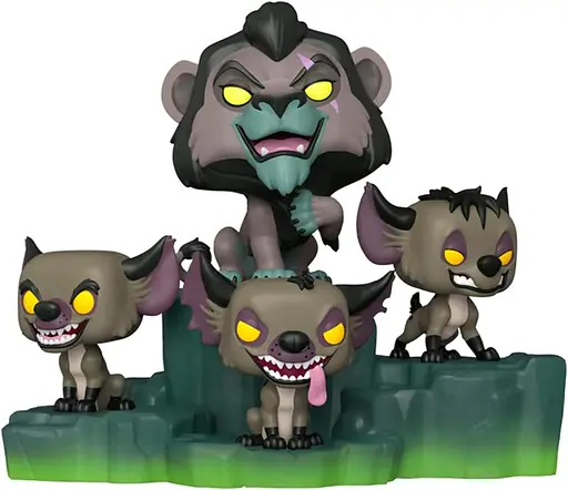 Фігурка Funko Король Лев Шрам з гієнами The Lion King Scar with Hyenas 15 см LK SH 1204 - фото 2