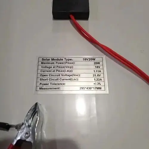 Сонячна панель Frame 18V20W портативна зарядна станція для зарядки від сонця IP65, 20 Вт 18 В - фото 5