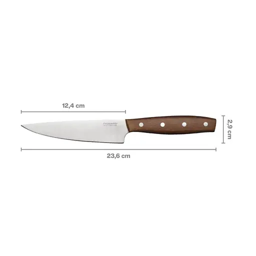 Нож поварский малый Fiskars Folken FSC 12 см (1075693) - фото 3