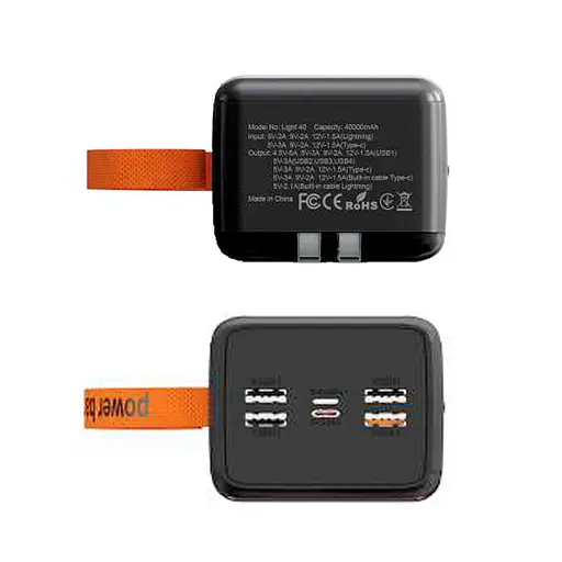 Повербанк Aspiring Light 40 PD22.5W, 40000 mAh - фото 4