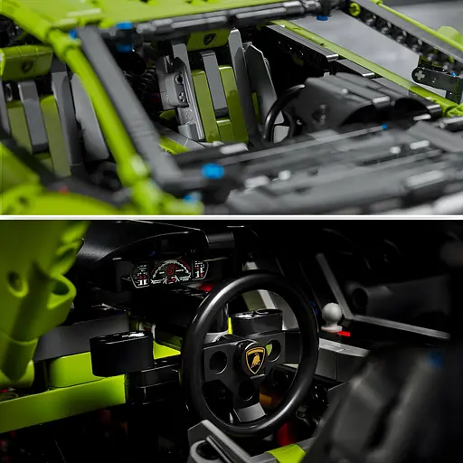 Конструктор Technic Lamborghini Sian FKP 37 на 3696 деталей 1:8 (GPZ33605) - фото 7