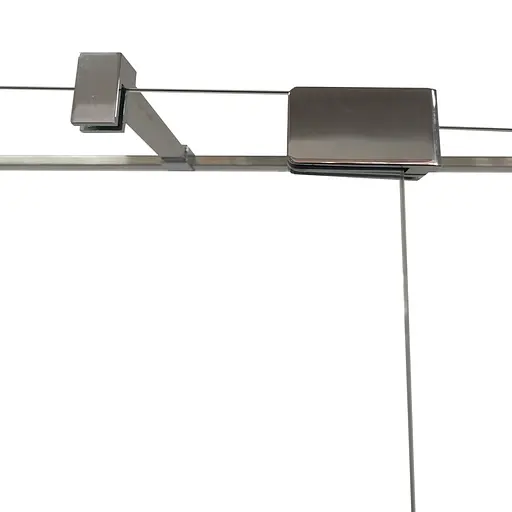 Душевая кабина без поддона Koer SR SC02-100x80x200-TR-01 прозрачное стекло Easy Clean 8 мм, хром KR5355, Универсальная, прозрачный, хром - фото 5