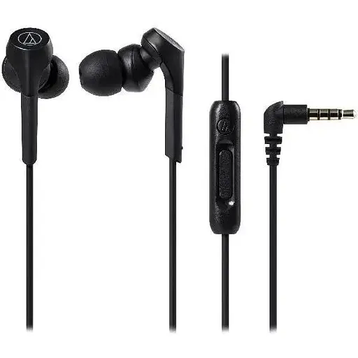 Наушники с микрофоном Audio-Technica ATH-CKS550XIS Black