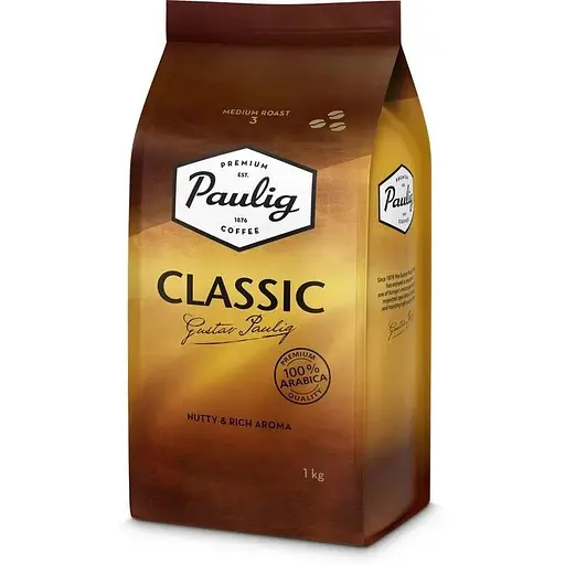 Кофе в зернах Paulig Classic 1 кг - фото 1