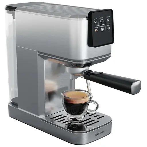 Кофеварка Klarstein SteelPresso Slim 1350 W 20 бар (10046328)