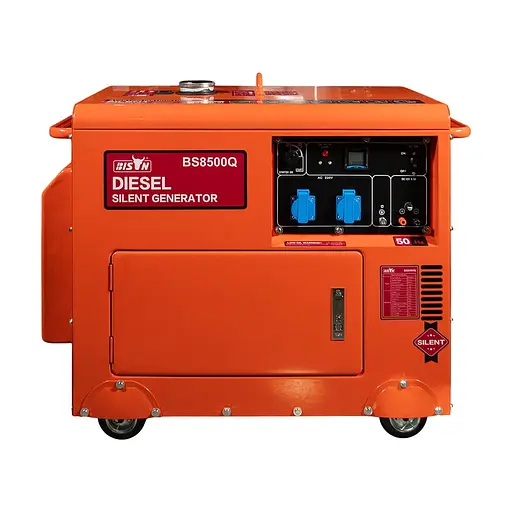 Генератор дизельний однофазний 5 кВт Bison BS8500Q (41-00412) - фото 4