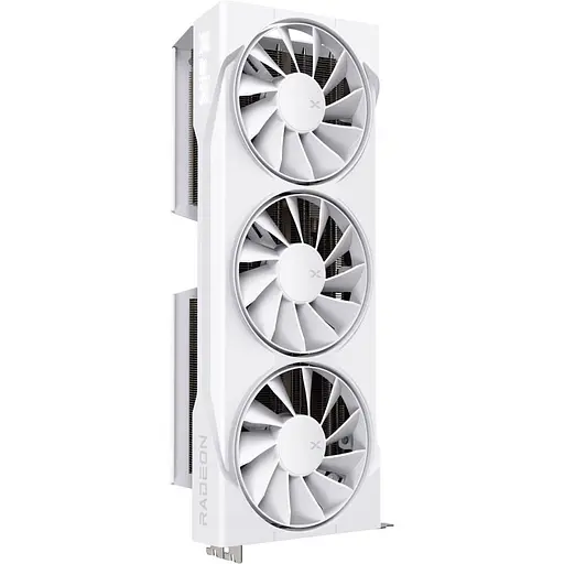 Видеокарта XFX AMD Radeon RX 9070 16GB Swift White Triple Fan Gaming Edition OC (RX-97SWFB3W9) (GDDR6, 256 bit, PCI-E v5.0 x16) - фото 4