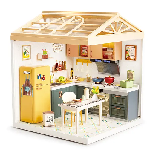 Конструктор-румбокс Mini House серии Интерьер - Кухня (8005) - фото 2