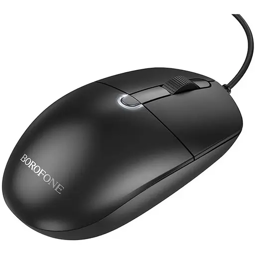 Миша Borofone BG17 чорний - фото 1
