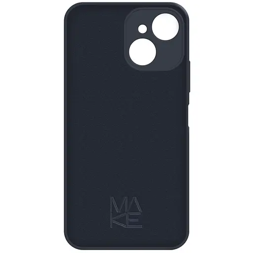 Чохол MAKE Tecno Spark 40C Silicone Ink Black - фото 5