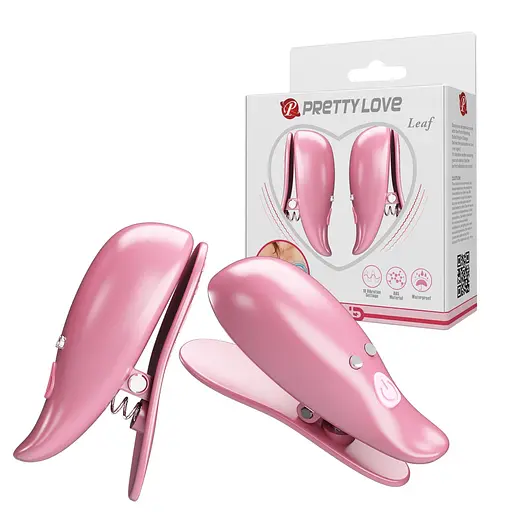 Затискачі для сосків Pretty Love Leaf 51 см рожевий - фото 3