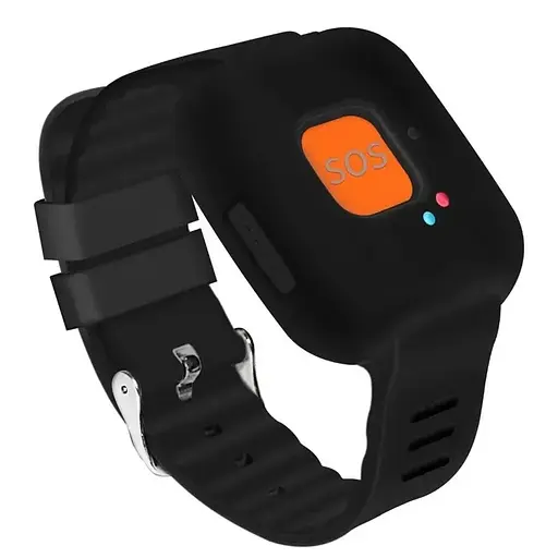 GPS трекер для ребенка Badoo Security V28 портативный с кнопкой SOS, черный - фото 3