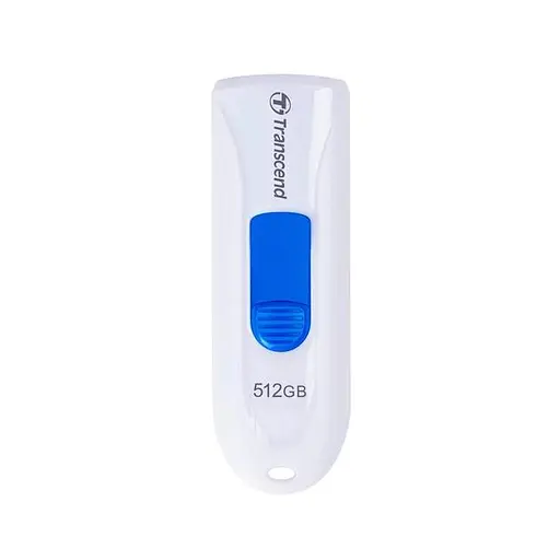 USB флеш накопичувач Transcend 512GB JetFlash 790 White USB 3.1 (TS512GJF790W) - фото 2
