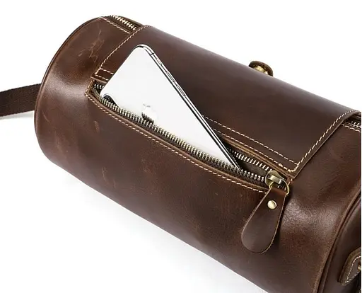 Чоловіча шкіряна сумка Vintage 27х14х13,5 см sum0012920 - фото 3