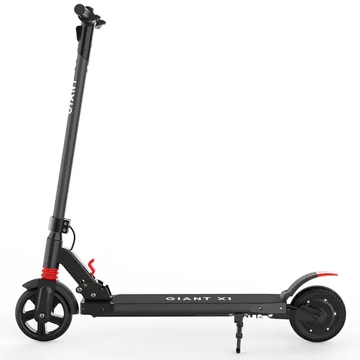 Электросамокат GIANT City X1 7.5Ah черный для детей и подростков - фото 1