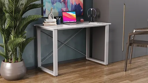 Письменный стол Ferrum-decor Драйв 750x1400x600 Серый металл ДСП Бетон 16 мм (FRD-103142) - фото 2