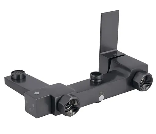 Душевая система универсальная Qtap Gemini Gunmetal Black PVD с изливом QTGEM111GMB45688 - фото 6