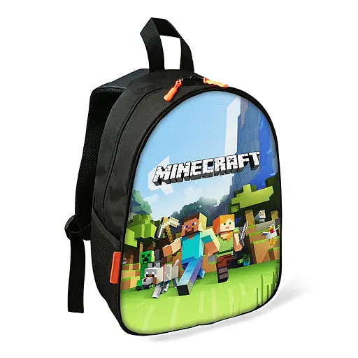 Рюкзак Minecraft Стив и Алекс детский школьный/городской 34х27х13 см для мальчика (02416)