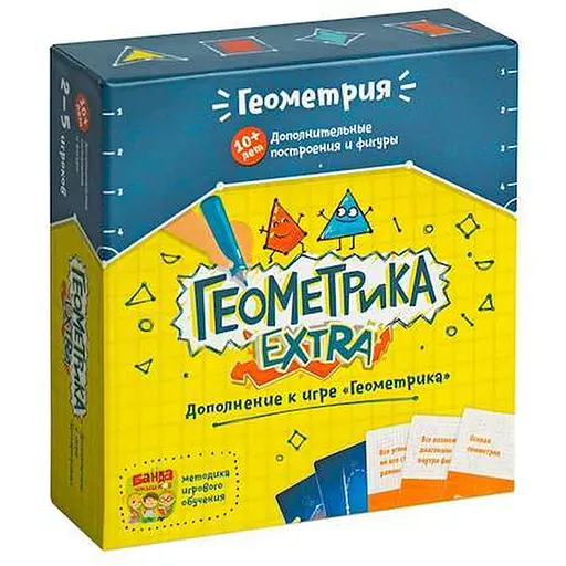 Настольная игра Банда умников Геометрика Extra (рус.) (УМ009) - фото 1