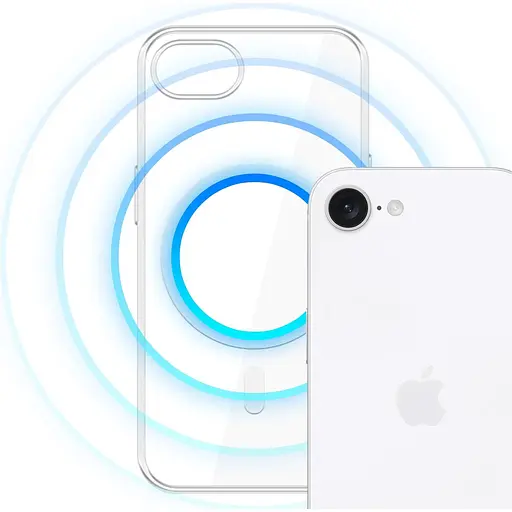 Чехол Clear Case with MagSafe для Apple iPhone 16e Transparent AAA [138722] - фото 5