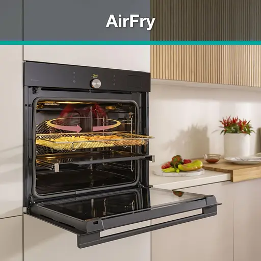 Духовой шкаф электрический Gorenje 77 л A+ Wi-Fi пароварка дисплей конвекция черный - фото 6