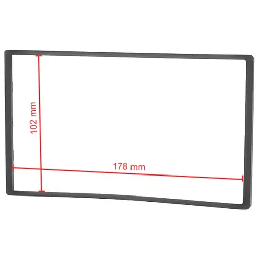 Універсальна рамка 2 DIN Carav 11-903