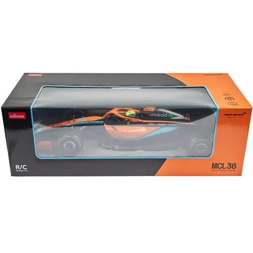 Машинка Rastar McLaren F1 W11 MCL36 1:12. Оранжевый - фото 9