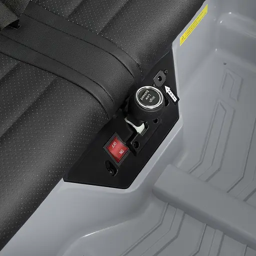 Електромобіль дитячий Bambi Багі Racer JS3168EBLR-11 24V Сірий - фото 5