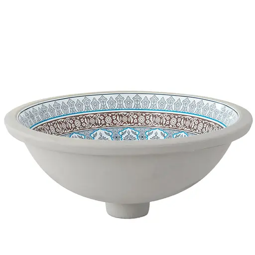 Умивальник Rea Arte blue виразний REA-U1222, Синий - фото 6