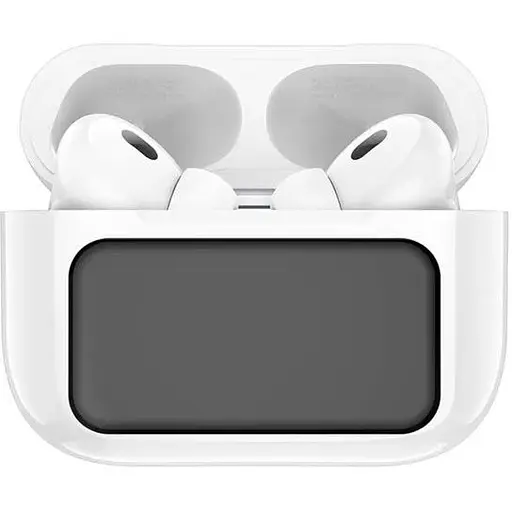 Навушники безпровідні Hoco EW72 Soar true wireless ANC Noise reduction + кейс з екраном білі