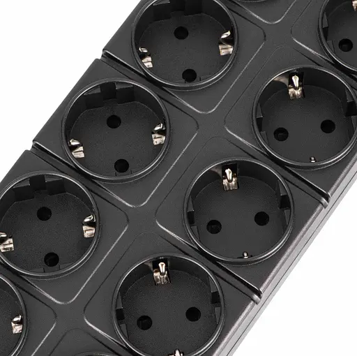 Мережевий фільтр-подовжувач 2E SP-10M-3USB-BK 3 м, 10xТипF, 16A, 3xUSB-A, 1xUSB-C - фото 5