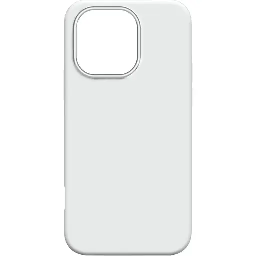 Чехол Make Apple iPhone 16 Pro Silicone Titanium White