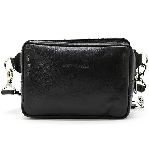 Чоловіча шкіряна бананка GRANDE PELLE sum0026728 - фото 3