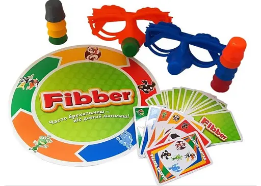 Настольная игра Kingso Toys Фиббер (Fibber) (укр.) (IG-3974) - фото 3