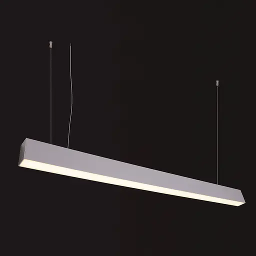 Светильник линейный Brille 33-235 FLF-66 45W NW WH LED 1.2 м подвесной светодиодный - фото 4