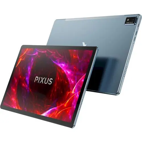 Планшет 10.95` Pixus Arena 2K Grey, (2000x1200) IPS, Unisoc Tiger T616 (2.0 ГГц + 1.8 ГГц), RAM 8Gb, ROM 128Gb, ​​MicroSD (max 1Tb), LTE, Wi-Fi, 5M, BT, BT mAh, Android 13 - фото 5