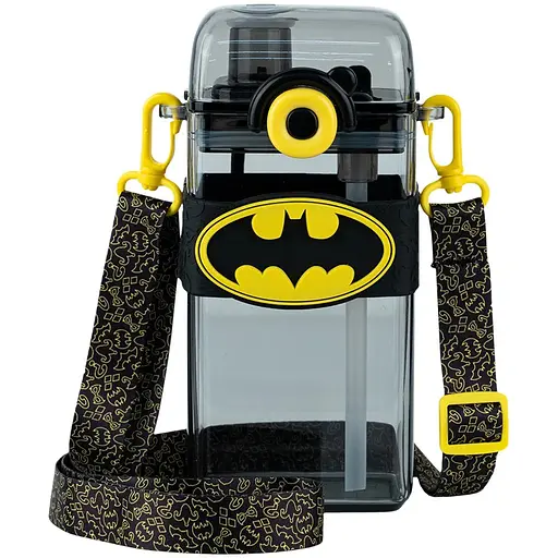 Бутылочка для воды Kite DC Batman 500 мл черная (DC24-1203)