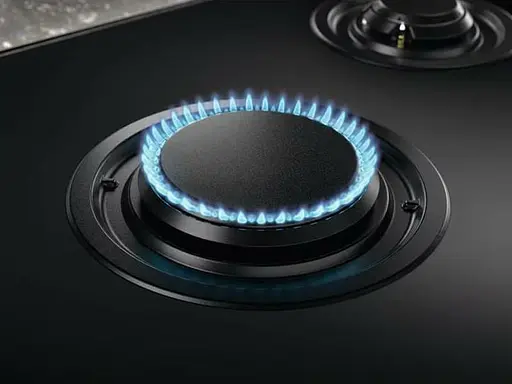 Варильна поверхня комбінована Electrolux 90 см розширена зона чугун чорний - фото 6