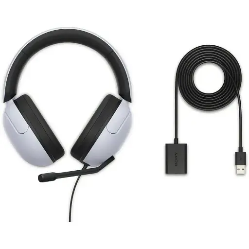 Навушники з мікрофоном Sony Inzone H3 White (MDRG300W.CE7) - фото 7