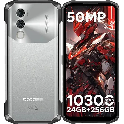 Смартфон Doogee Blade 10 Power 6/256Gb NFC Silver Global Version - фото 2
