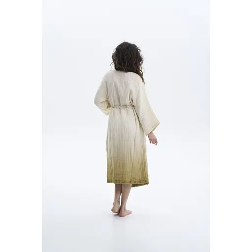 Халат Lotus Home Nitra muslin green S/M (svt-2000022351065) - фото 5