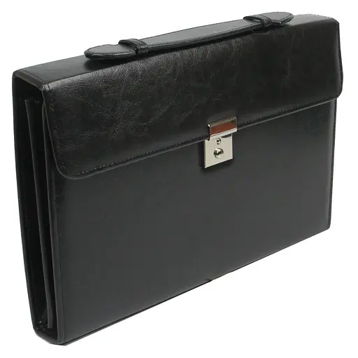 Чоловічий діловий портфель JPB 38х25х5 см acs0017880 - фото 2