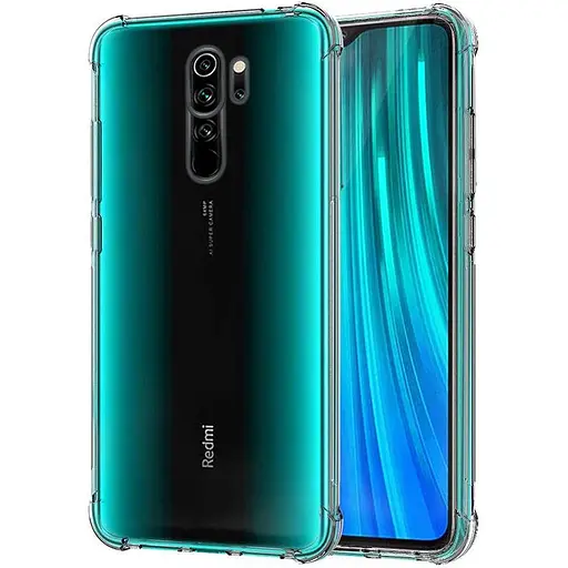 TPU чехол Getman Ease logo усиленные углы Full Camera для Xiaomi Redmi 9 Бесцветный (прозрачный) - фото 2