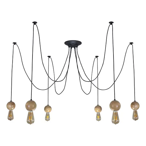 Люстра-павук LS 2161-6W - фото 1