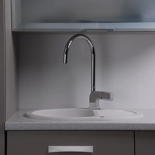 Кухонная мойка Fancy Marble Yuta белый 102060001 - фото 3