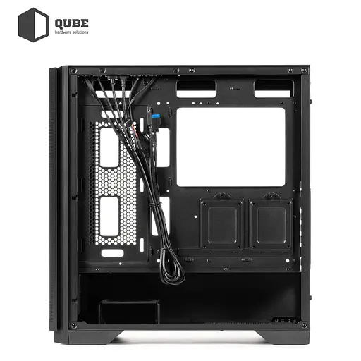Корпус QUBE KAPER ARGB Black (KAPER_FMNU3) - фото 13